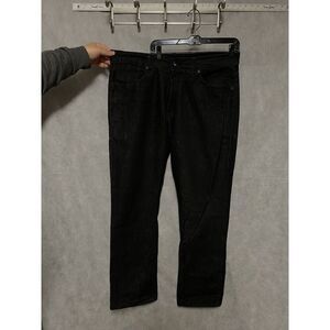 VTG Rocawear Jeans Men 38 X34 Black Denim‎ Hip Hop Streetwear Relaxed Baggy Y2K